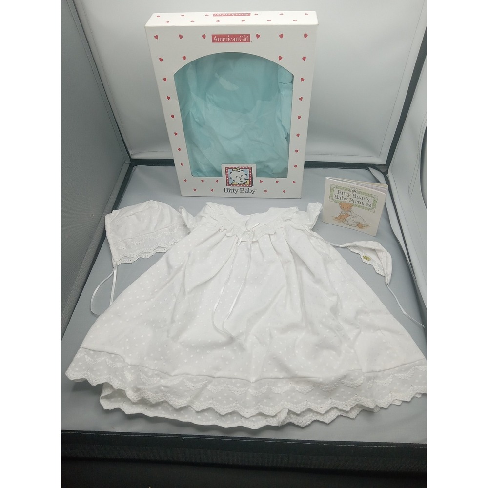Vintage American Girl Bitty Baby Special Occasion Set Nightgown Complete Read